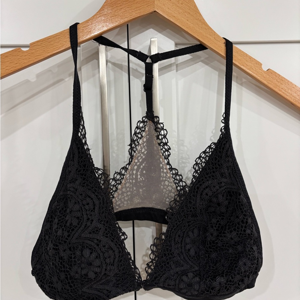 Victoria's Secret Black Lace Bralette
